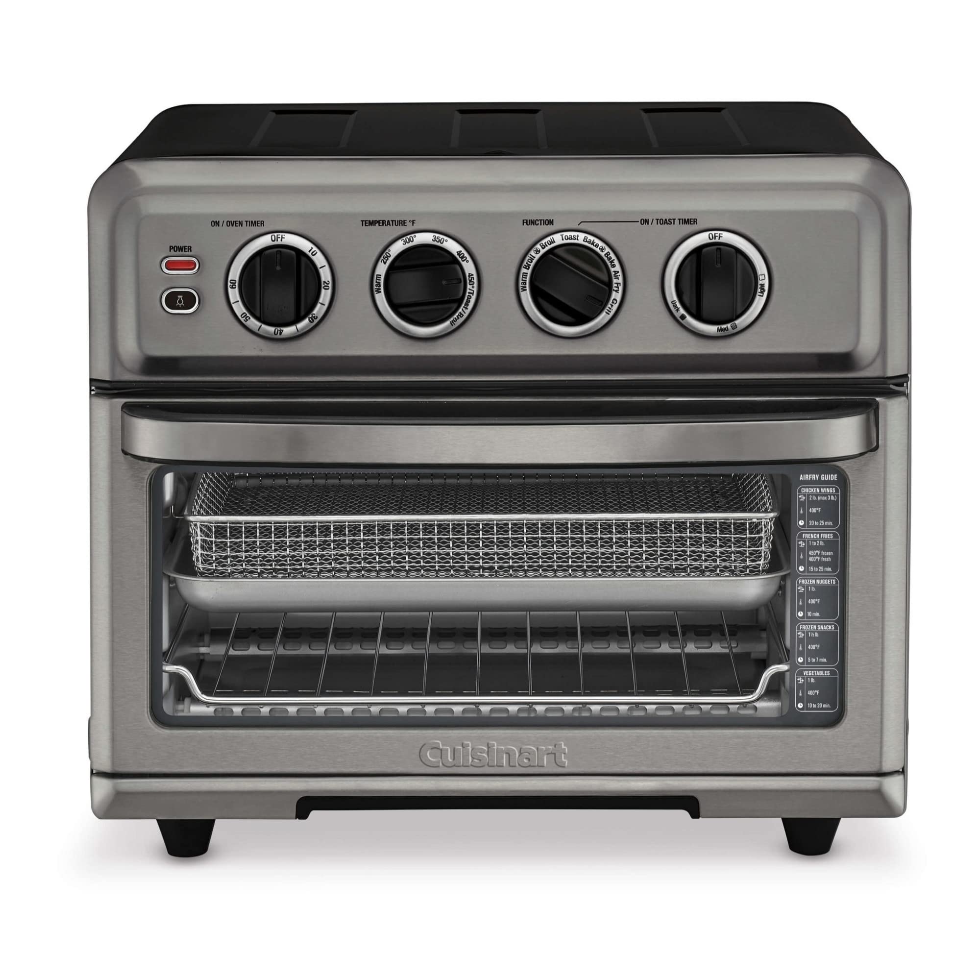 Amazon.co.jp: Cuisinart Stainless Steel Oven Air Fryer with Grill